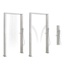 Shower Panel Silver 201 stainless steel Large Decorative Inlays