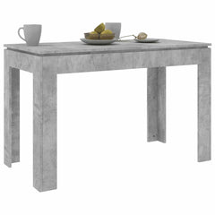 Dining Table Concrete Grey Engineered wood 47.2x23.6x29.9 in