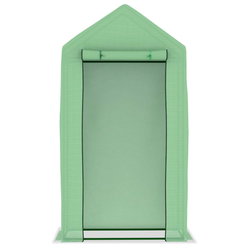 Greenhouse with Steel Frame 5.4 ft?? 3.3'x1.6'x6.2'