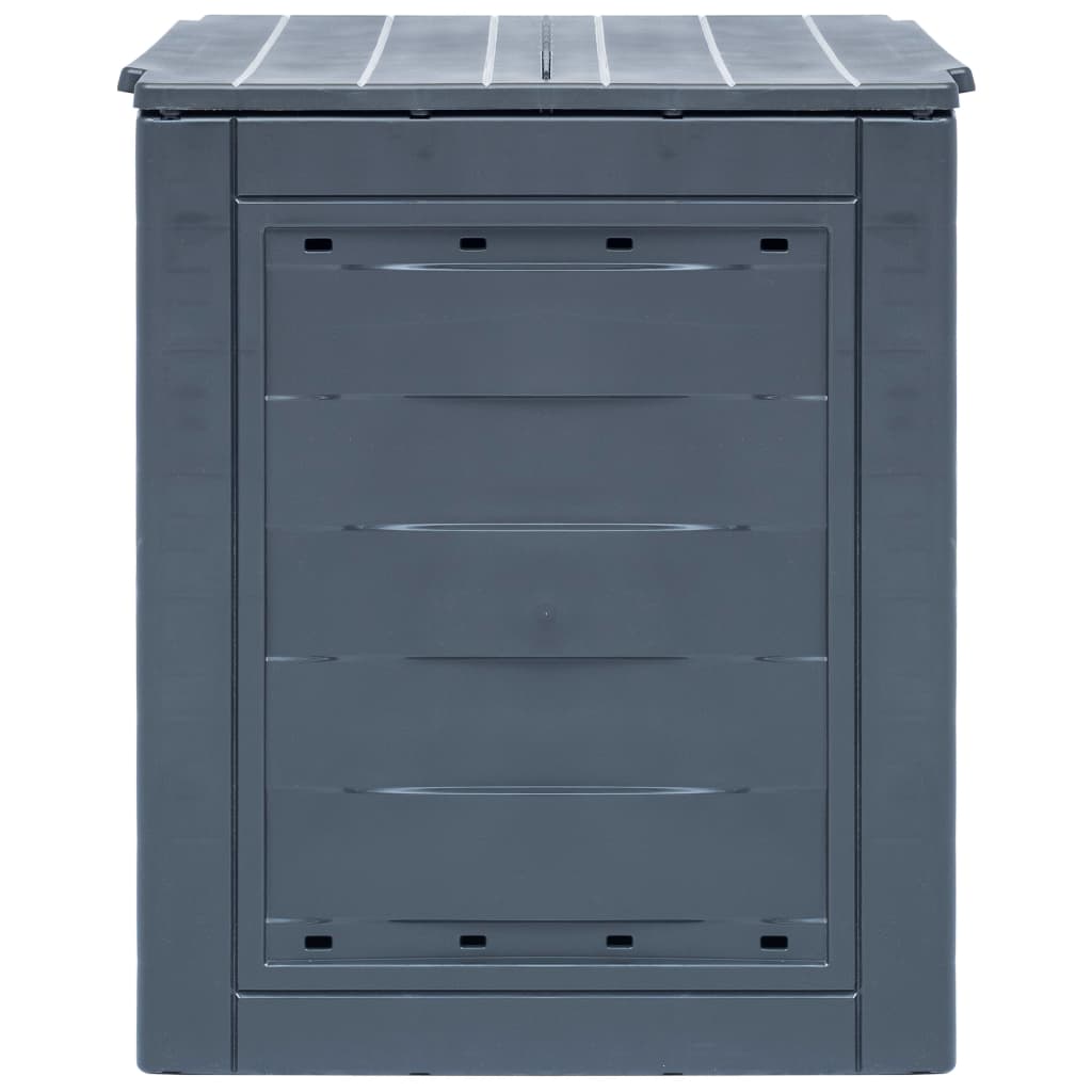 Garden Composters 2 pcs Gray 23.6x23.6x28.7 137.4 gal