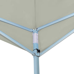 Folding Gazebo 16.4'x16.4' Cream