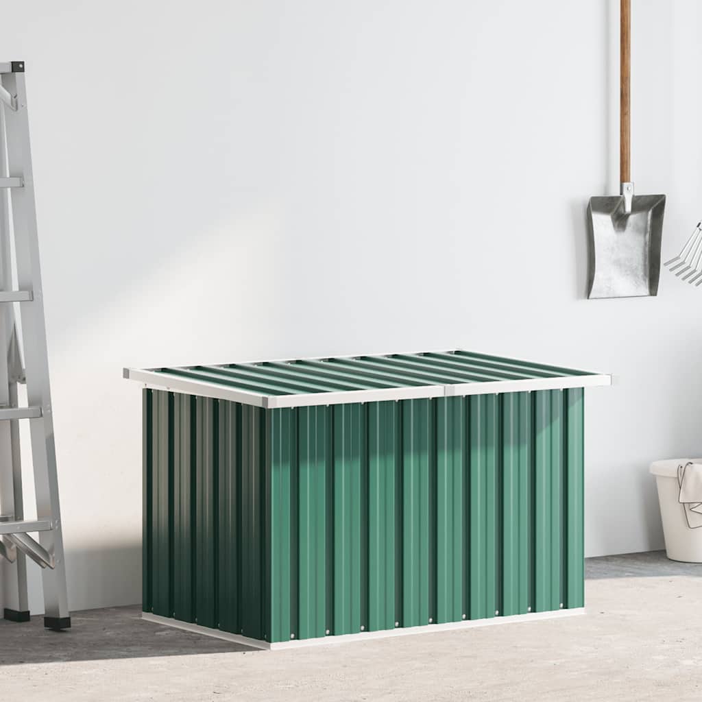 Storage boxes Green 42.91 x 26.38 x 25.59 in Galvanised Steel