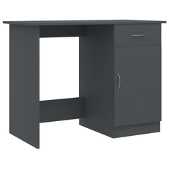 Desk Gray 39.4x19.7x29.9 Engineered Wood