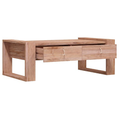 Coffee Table Teak Solid teak wood 43.3 x 23.6 x 15.7 in