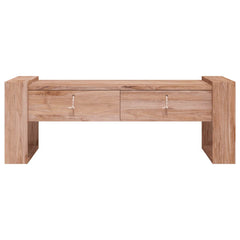 Coffee Table Teak Solid teak wood 43.3 x 23.6 x 15.7 in