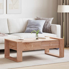 Coffee Table Teak Solid teak wood 43.3 x 23.6 x 15.7 in
