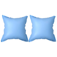 Two Bostome inflatable pool air pillows in PVC, measuring 43.3 inches, for winter cover protection.