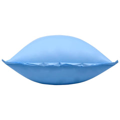 Two inflatable pool air pillows in durable PVC for winter cover protection.