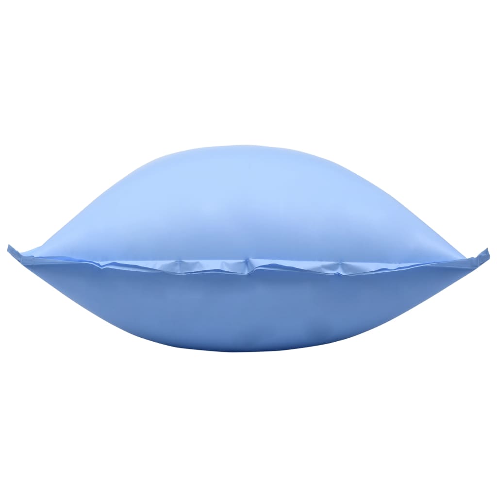 Set of 10 inflatable PVC pillows for above-ground pool winter cover protection.