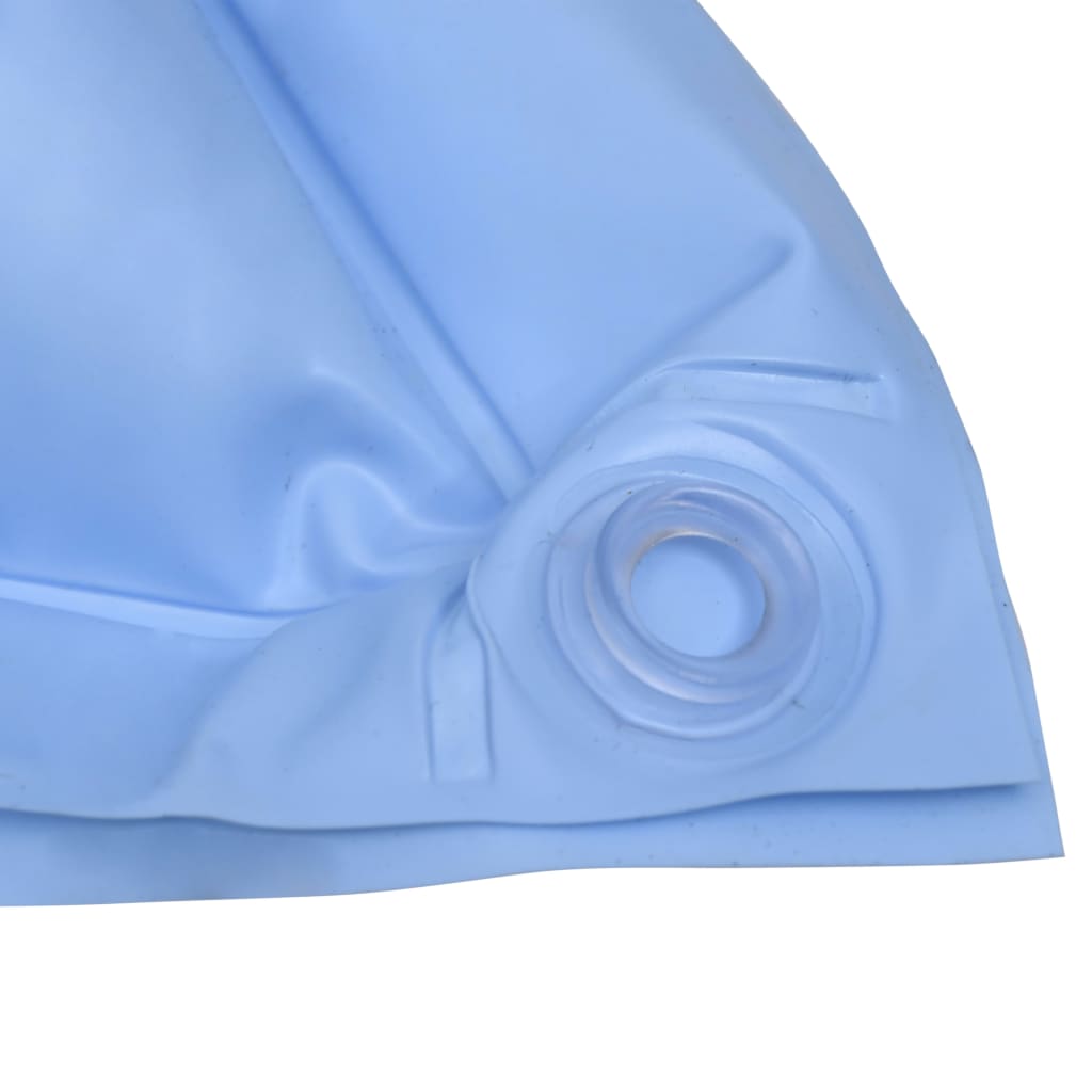 Set of 10 inflatable PVC air pillows for above-ground pool winter cover protection.