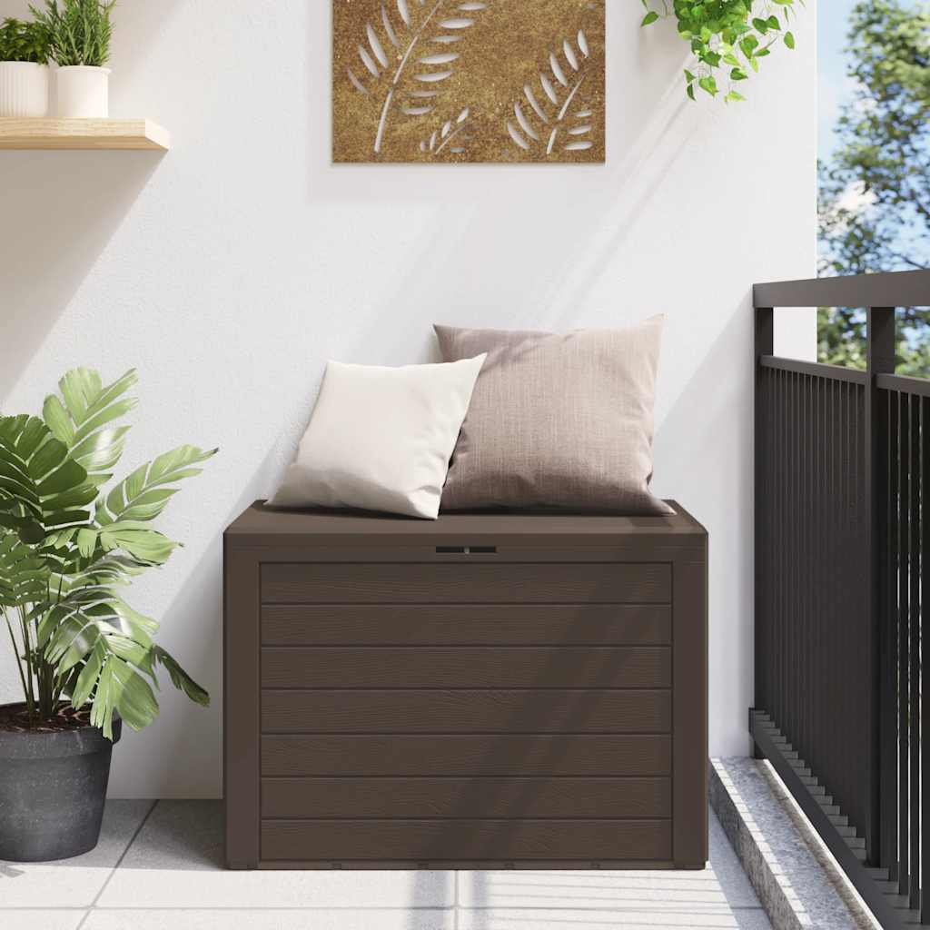 Storage Box Brown Polypropylene 30.7 x 17.3 x 21.7 in Storage Box