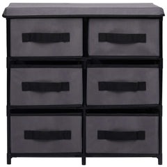 Cabinet Shelf Grey Steel and Fabric Medium Cabinet Shelf