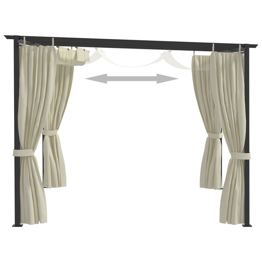 Gazebo 13.1'x9.8' Cream