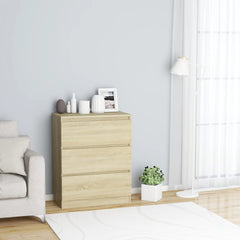 Sideboard Sonoma oak Engineered wood Medium Sideboard