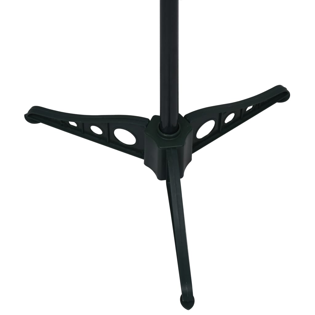 A 4 ft green PET pop-up artificial Christmas tree with a tripod base.