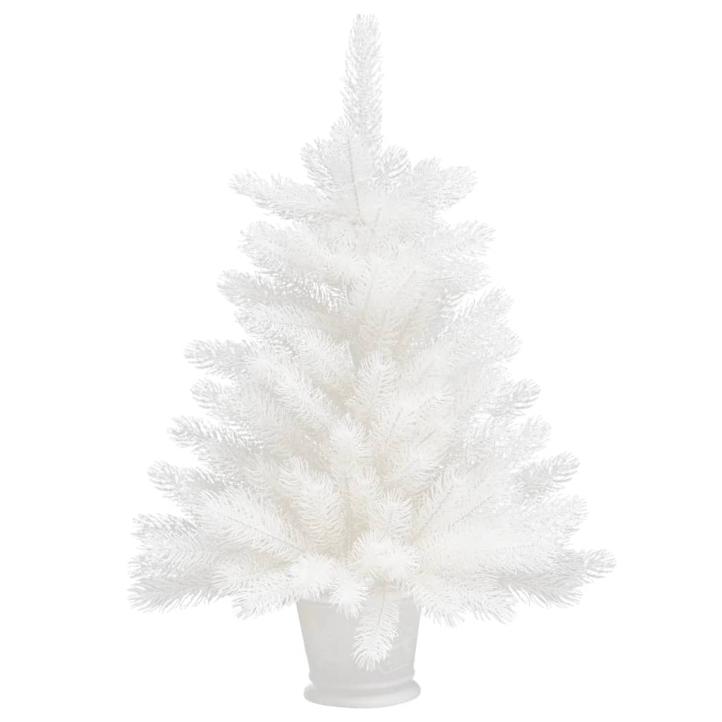 Artificial Christmas Tree Lifelike Needles White 2 ft
