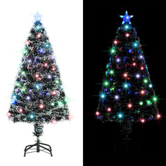 4ft pre-lit artificial Christmas tree with LED lights and a stable steel stand.