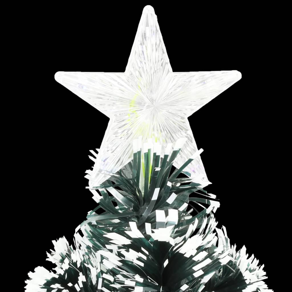 4ft pre-lit artificial Christmas tree with LED lights and a stable steel stand.