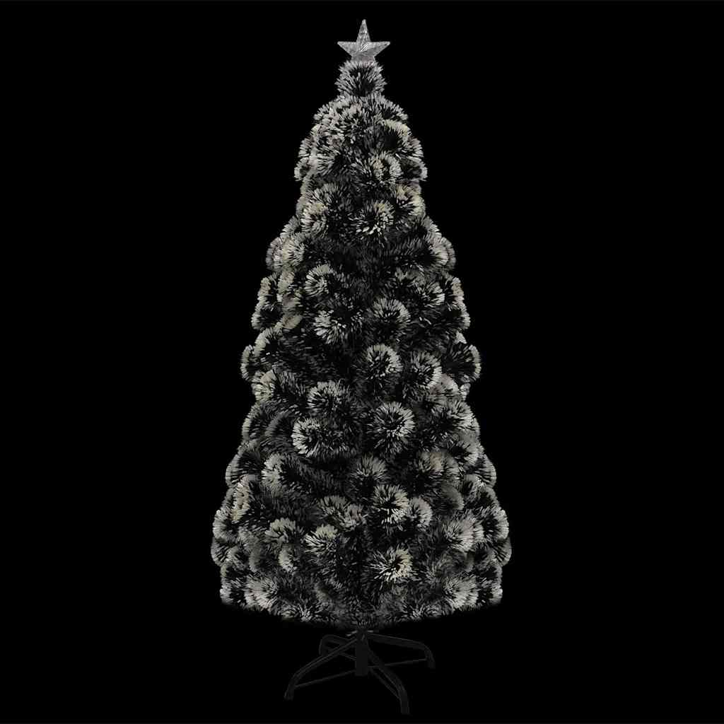 Bostome 6ft pre-lit Christmas tree with 220 branches and colorful LED lights.