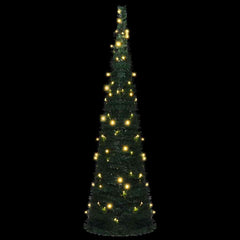 Pop-up Christmas Tree Green PVC 59 in Collapsible