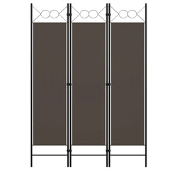 3-Panel Room Divider Anthracite 47.2x70.9