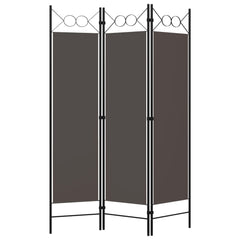 3-Panel Room Divider Anthracite 47.2x70.9