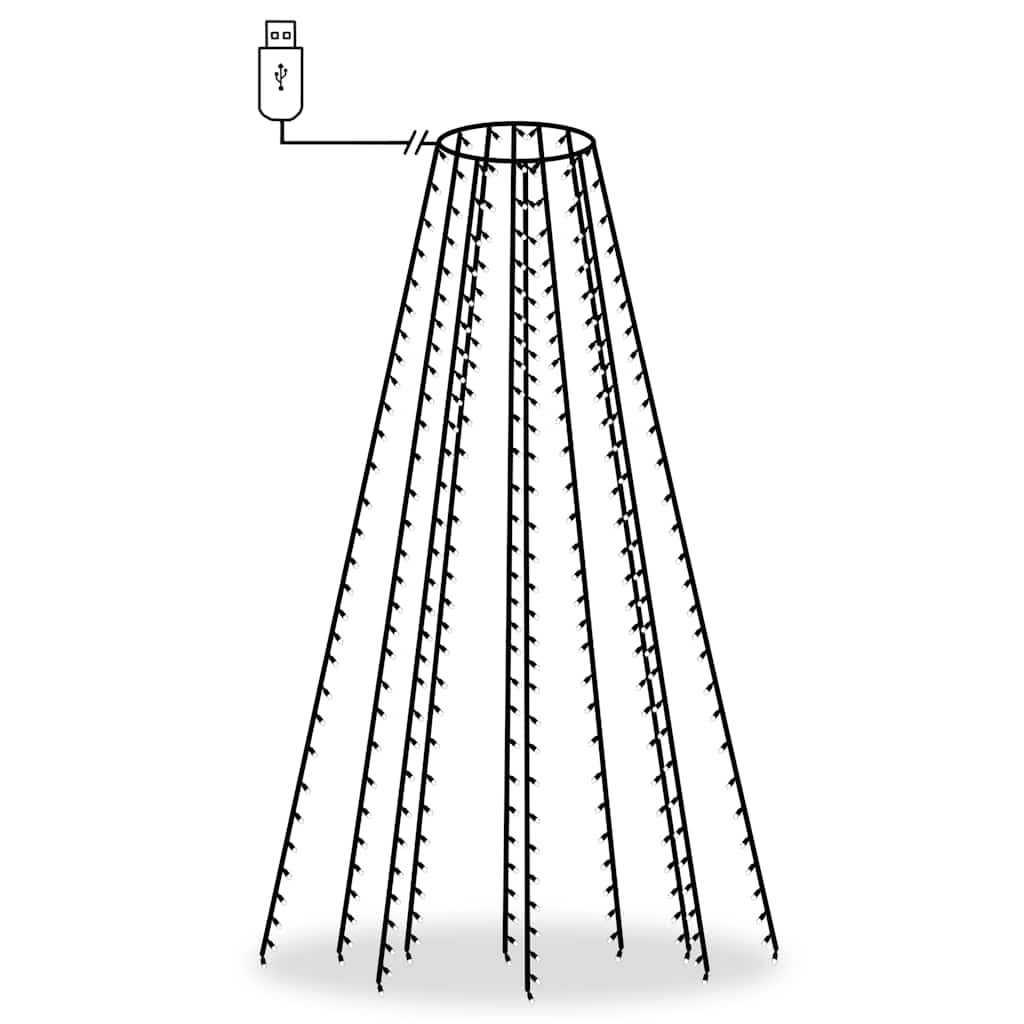 Christmas Tree Net Lights with 300 LEDs 118.1