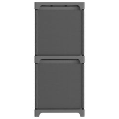 Display Shelf Grey Polyester fabric and steel Medium