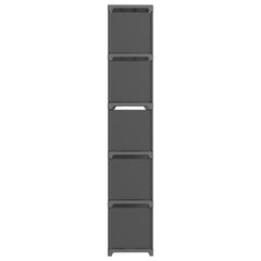 Display Shelf Gray 100% polyester fabric, Steel Large