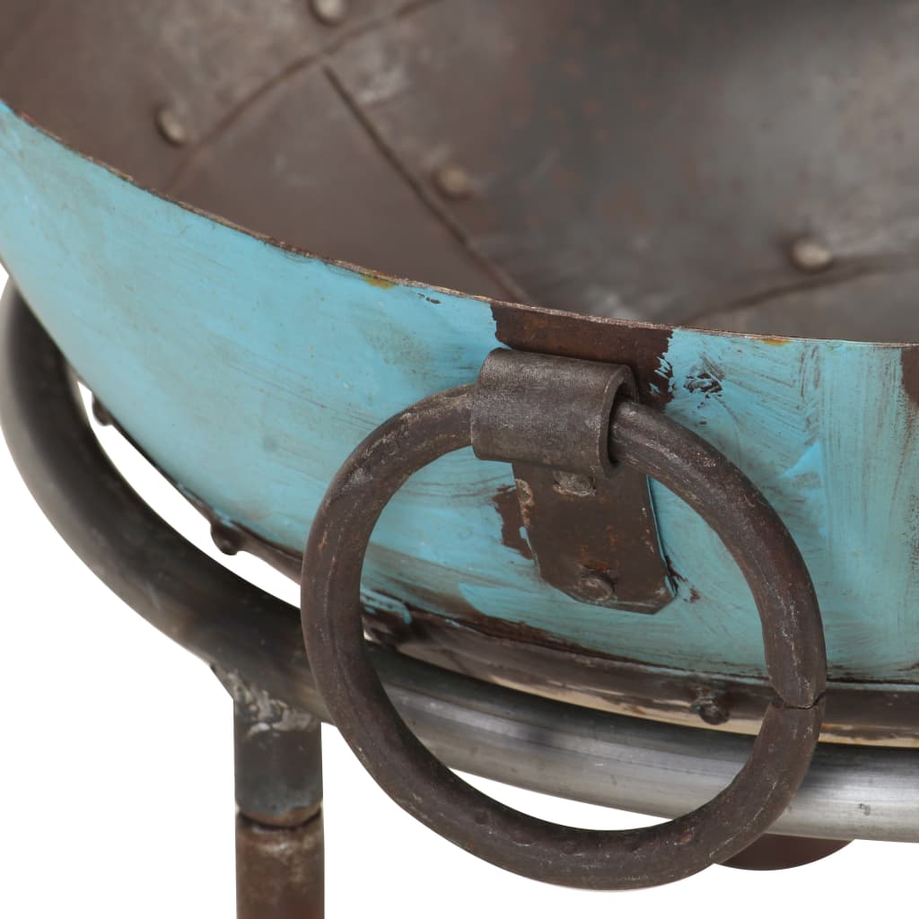 Colorful Rustic Fire Pit ?? 15.7 Iron
