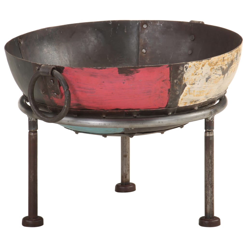 Colorful Rustic Fire Pit ?? 15.7 Iron