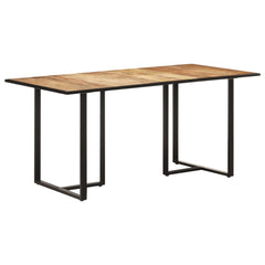 Dining Table Natural Mango Wood Solid mango wood Large Seats Many
