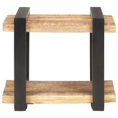 Bedside Cabinet Natural wood Rough mango wood, iron Medium