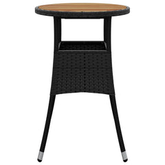 Garden Table Black