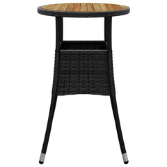 Garden Table Black