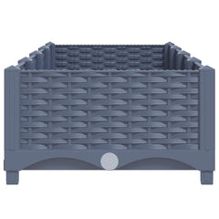 Raised Bed Blue grey Polypropylene Medium Durable Raised Bed