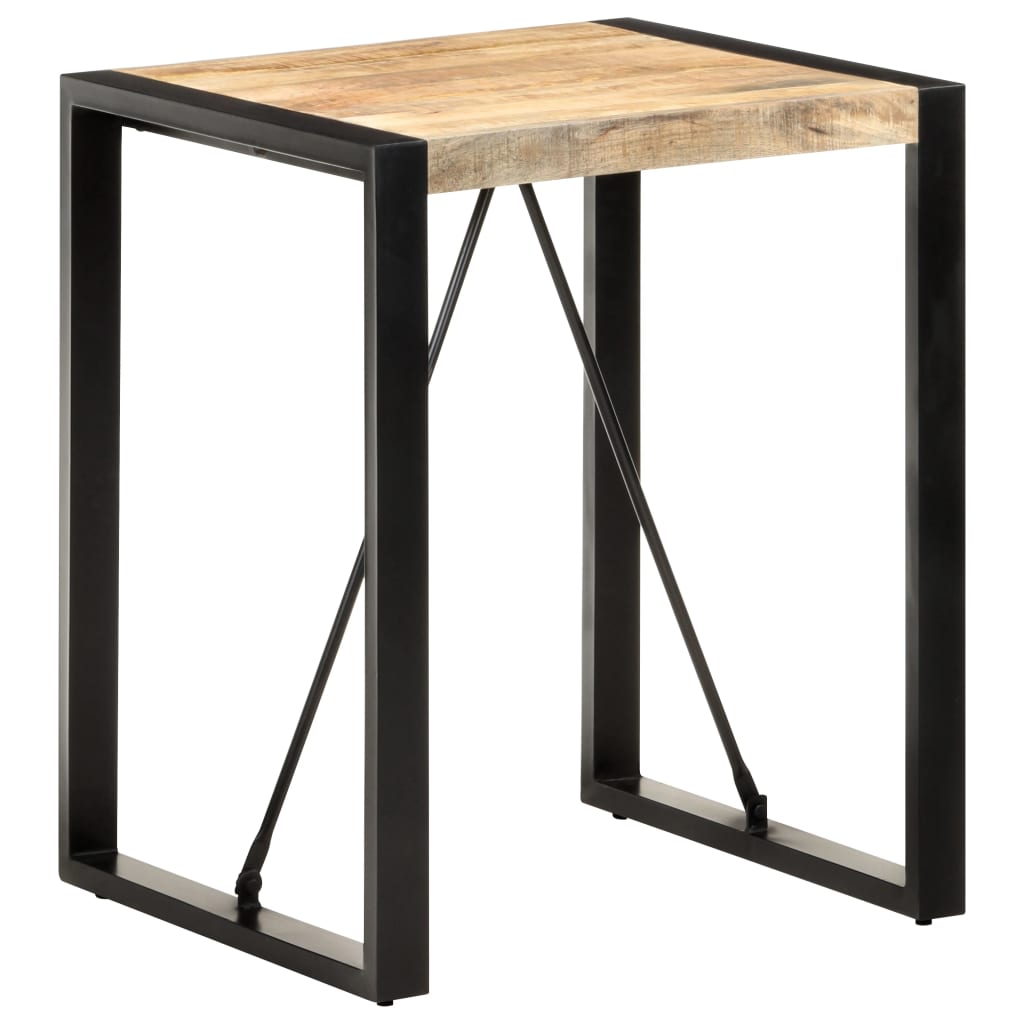 Dining Table Rough Mango Wood Solid Rough Mango Wood Small