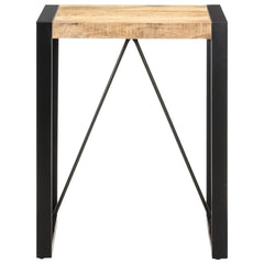 Dining Table Rough Mango Wood Solid Rough Mango Wood Small