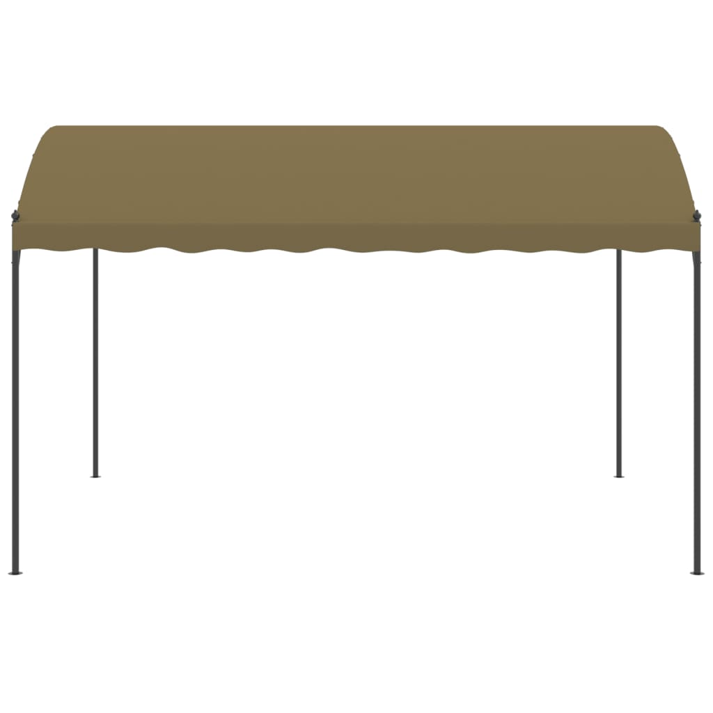 Gazebo 13.1'x9.8'x8.5' Taupe 0.6 oz/ft??