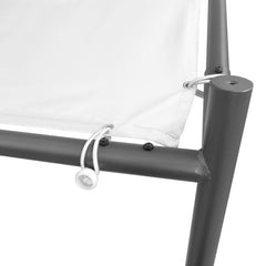 Garden Gazebo 157.5x157.5x102.4 White 0.6 oz/ft??