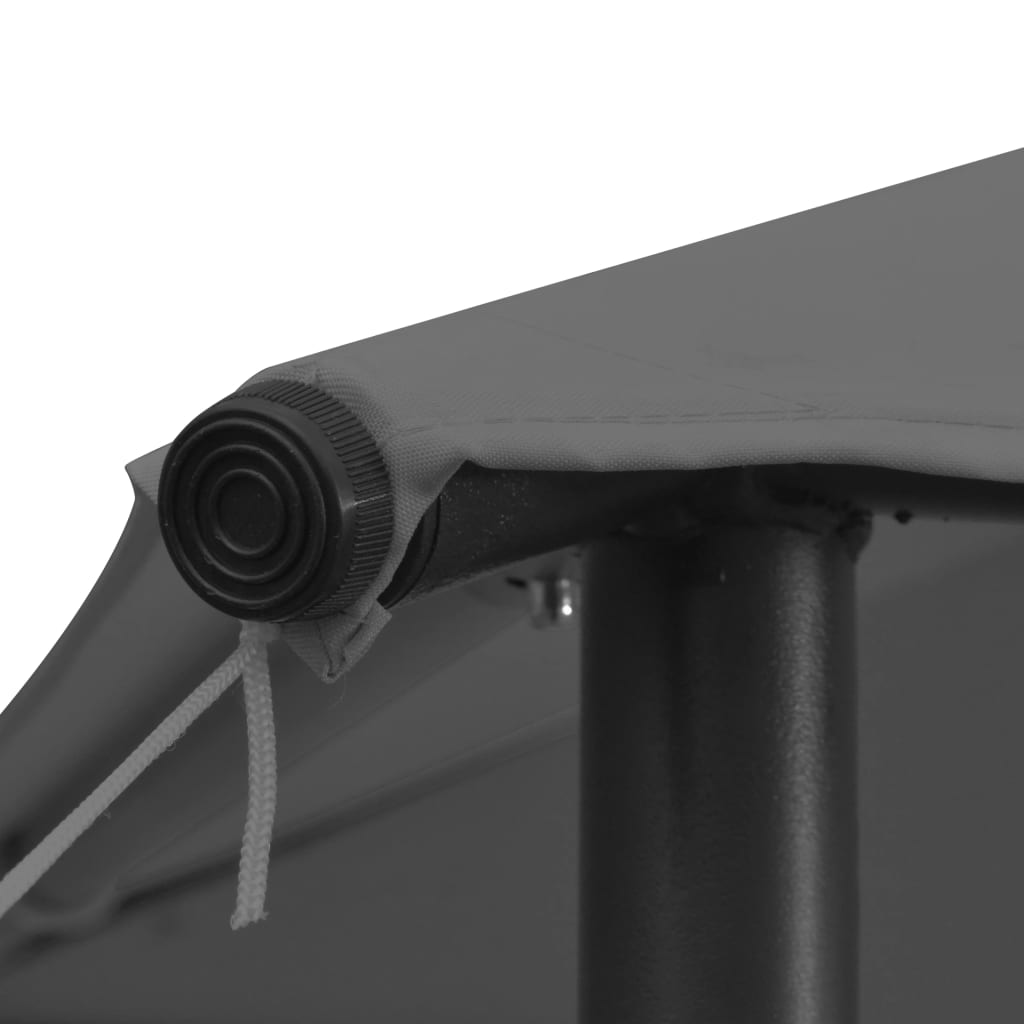 Gazebo 13.1'x13.1'x9.8' Anthracite 0.6 oz/ft??