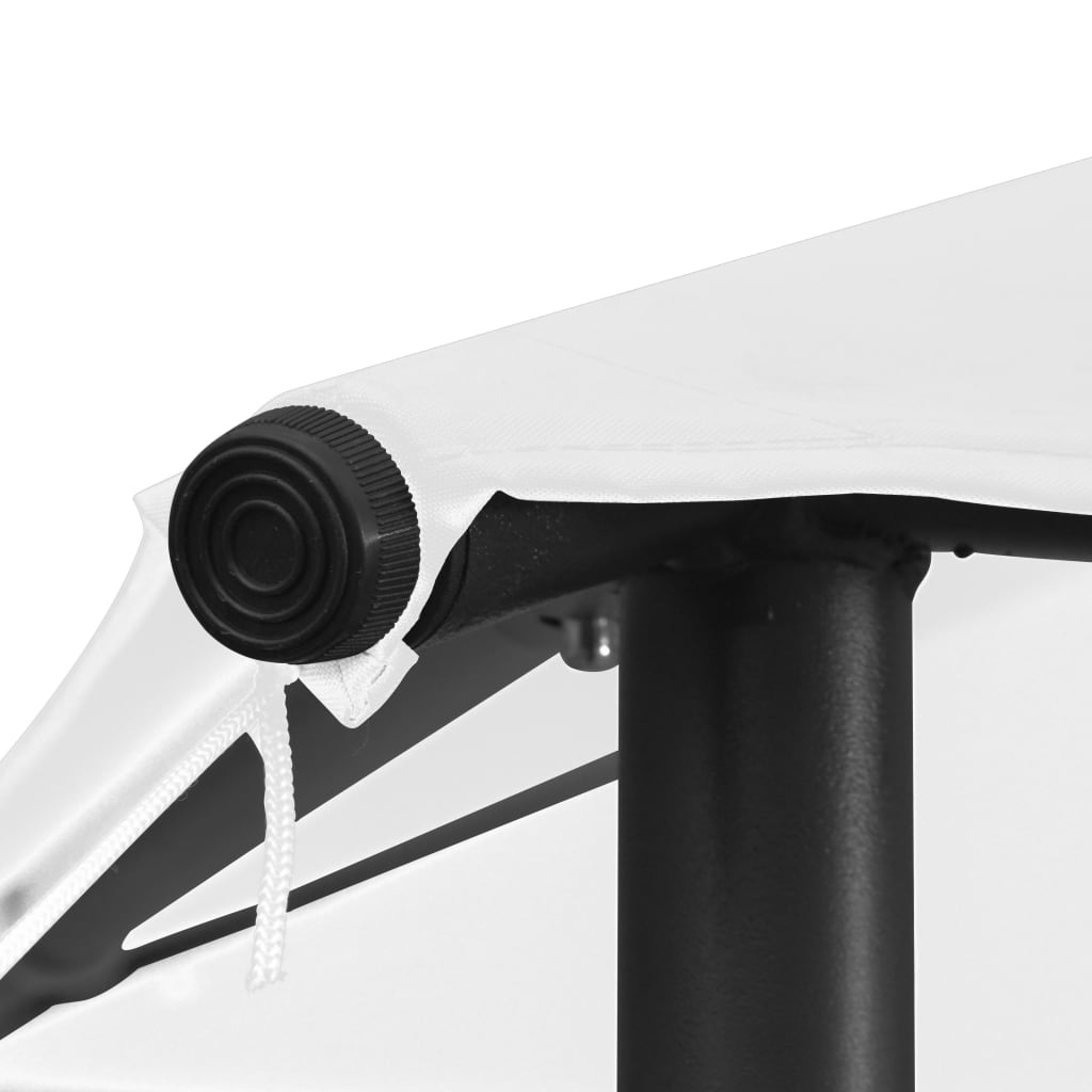 Gazebo 13.1'x13.1'x9.8' White 0.6 oz/ft??