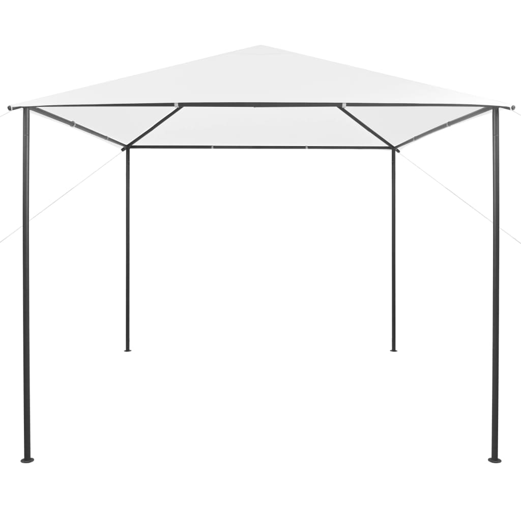Gazebo 9.8'x9.8'x9.5' White 0.6 oz/ft??