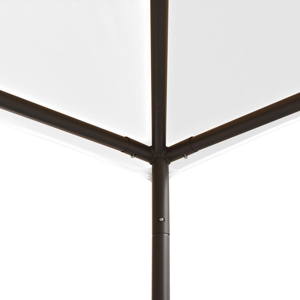 Gazebo 9.8'x9.8'x9.5' White 0.6 oz/ft??