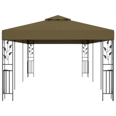 Gazebo 19.7'x9.8' Taupe 0.6 oz/ft??