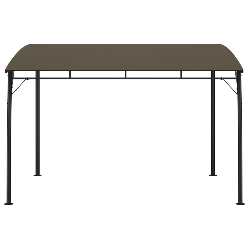 Garden Sunshade Awning 9.8'x9.8'x8.4' Taupe