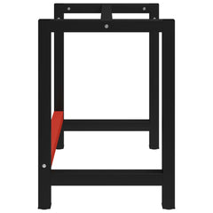 Metal Frame Black and Red Metal with powder coating