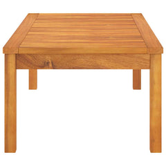 Garden Coffee Table Natural acacia wood Solid acacia wood Medium