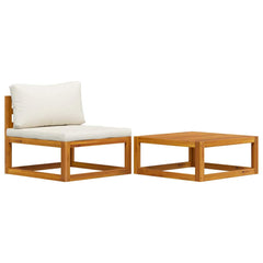 Wooden Sofa Set Cream white