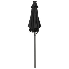 Garden Parasol Black and dark grey